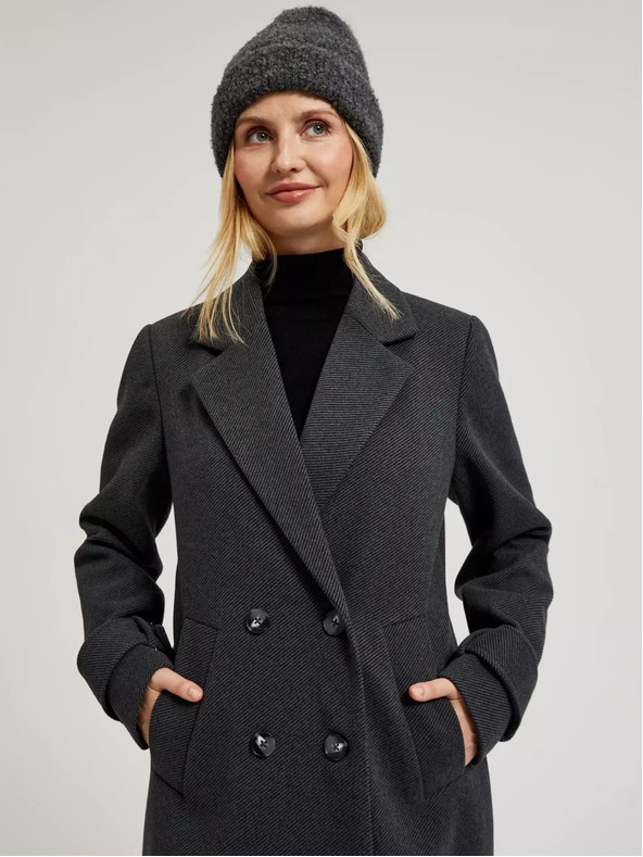 Moodo Jachetă gri pentru femei