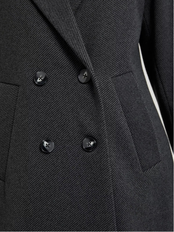 Moodo Jachetă gri pentru femei