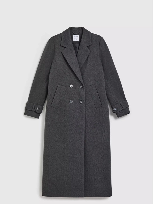 Moodo Jachetă gri pentru femei