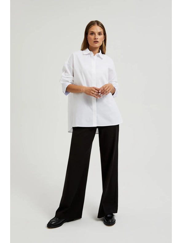 Moodo Cămașă albă pentru femei