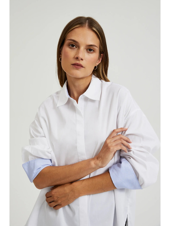 Moodo Cămașă albă pentru femei