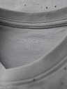 Ombre Clothing Tricou din bumbac pentru bărbați cu imprimeu și decolteu rotund - gri deschis