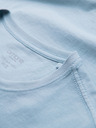 Ombre Clothing Tricou clasic BASIC din bumbac pentru bărbați - albastru deschis