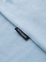 Ombre Clothing Tricou clasic BASIC din bumbac pentru bărbați - albastru deschis