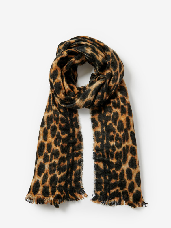 CAMAIEU Fular maro cu model animal CAMAIEU