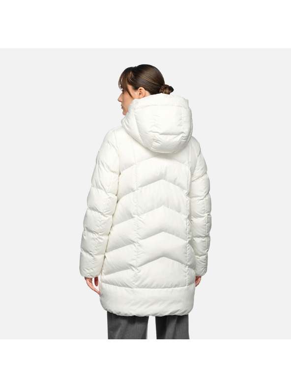 Geox Geox Anylla jachetă în nuanță de cremă pentru femei