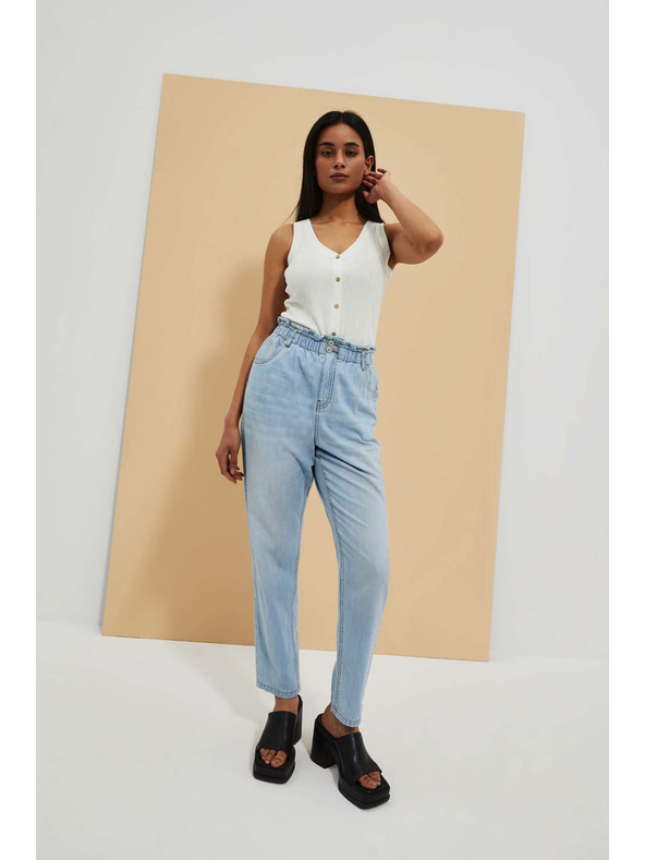 Moodo Jeans pentru femei Moodo – albastru