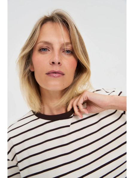Moodo Tricou cu dungi Moodo, pentru femei