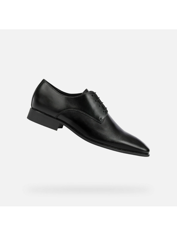 Geox Pantofi eleganți negri pentru bărbați Geox High Life