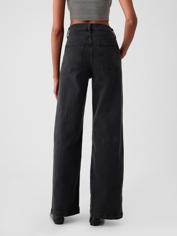 GAP Blugi largi High Rise Stride GAP