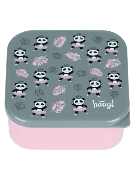 BAAGL BAAGL Cutie pentru gustări 4 în 1 Panda