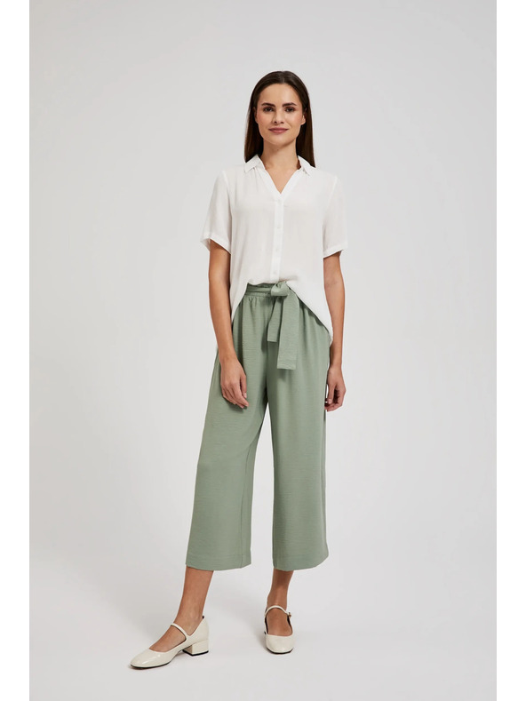 Moodo Cămașă transparentă albă Moodo