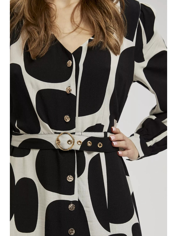 Moodo Rochie cu centură