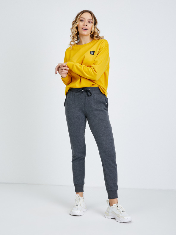 Sam 73 Pantaloni de trening gri închis pentru femei SAM 73 Rindi
