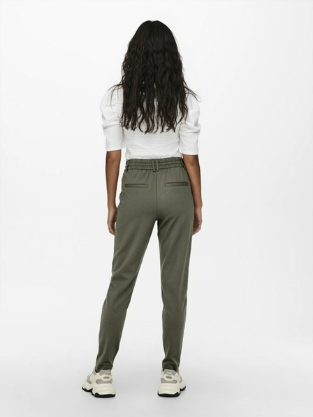 ONLY Pantaloni de damă kaki ONLY Poptrash