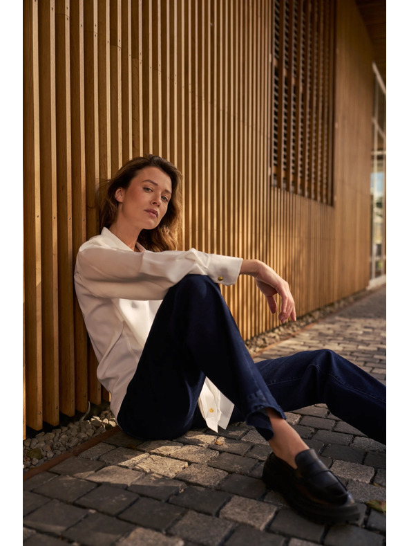 Moodo Cămașă albă de damă Moodo