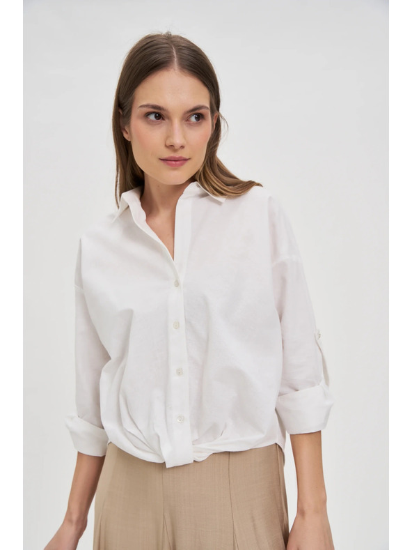 Moodo Cămașă albă pentru femei