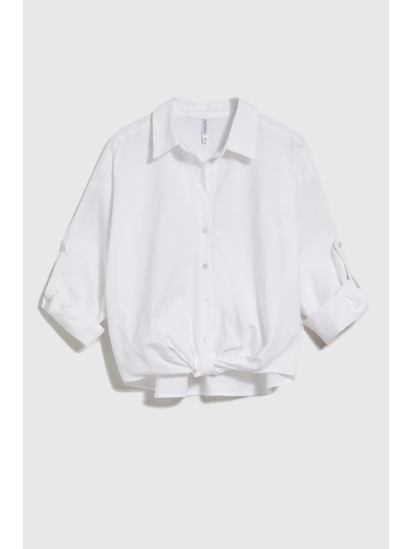 Moodo Cămașă albă pentru femei