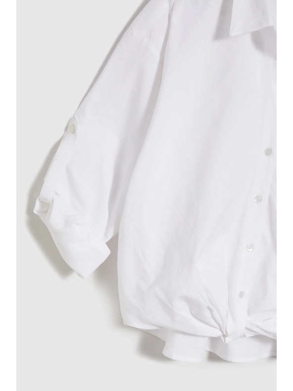 Moodo Cămașă albă pentru femei