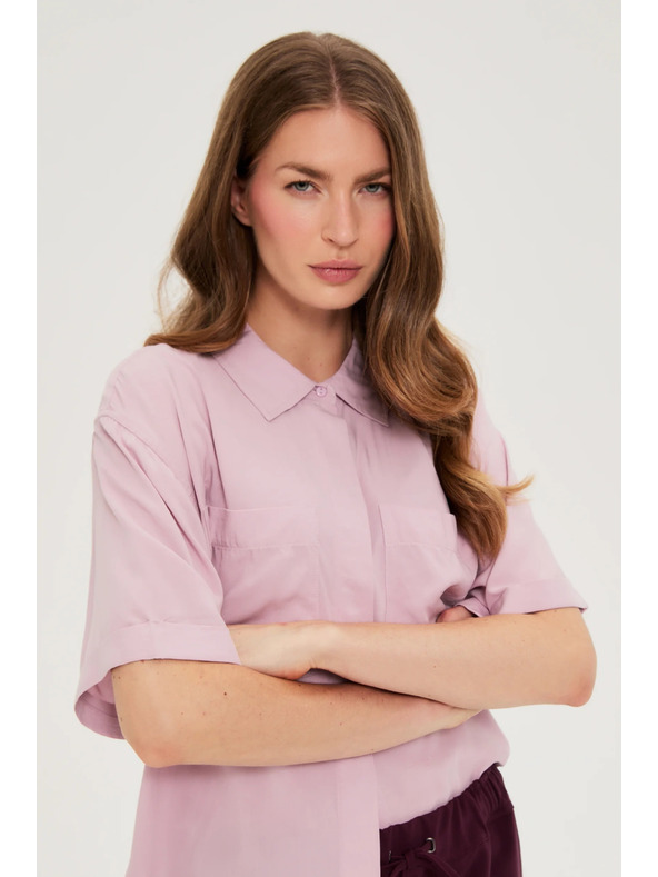 Moodo Cămașă pentru femei Moodo – roz deschis
