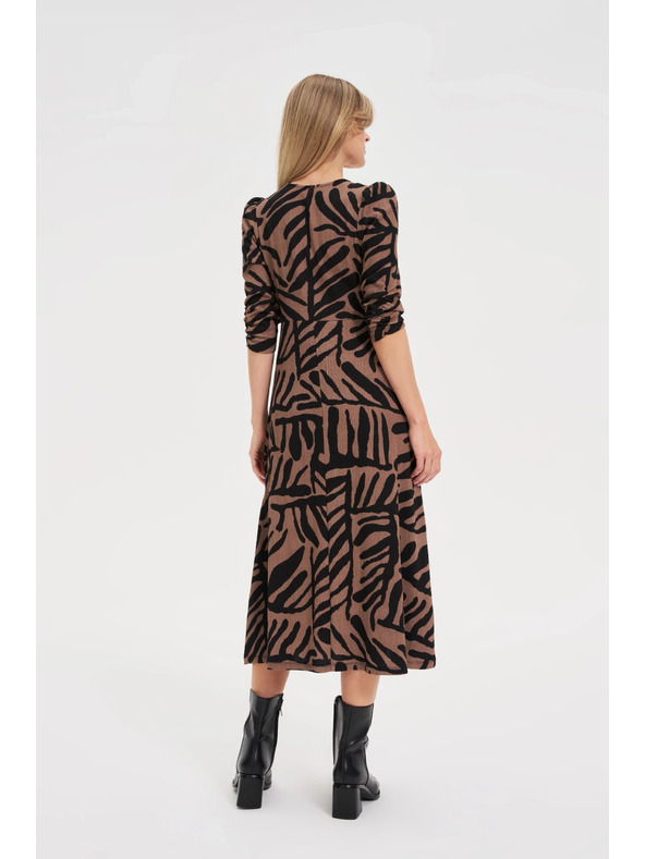 Moodo Rochie damă Moodo - cafenie