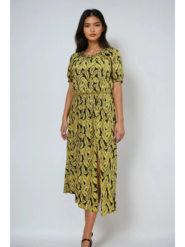 Moodo Rochie damă Moodo - galbenă