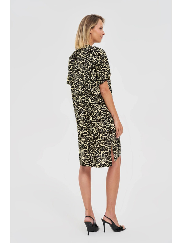 Moodo Rochie largă cu imprimeu Moodo pentru femei