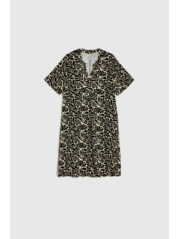 Moodo Rochie largă cu imprimeu Moodo pentru femei