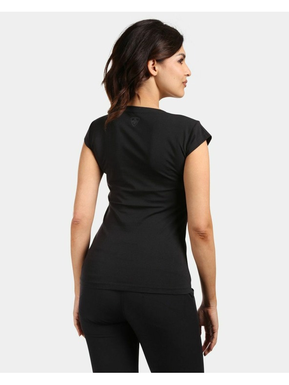 Kilpi Tricou din bumbac pentru femei Kilpi PROMO-W Negru