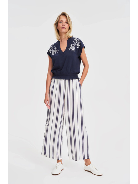 Moodo Top pentru femei Moodo – culoare navy
