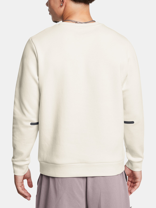 Under Armour Bărbați Under Armour UA Unstoppable Flc Crew Sweatshirt EU-WHT