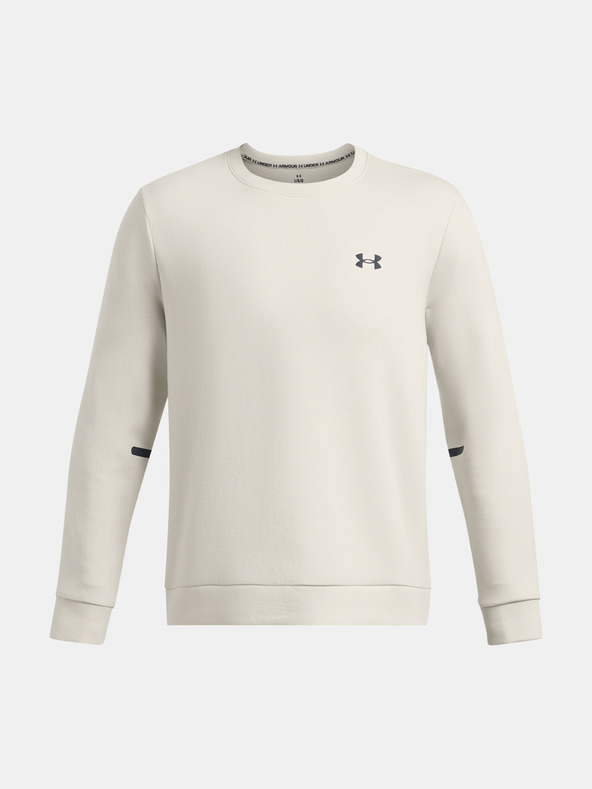 Under Armour Bărbați Under Armour UA Unstoppable Flc Crew Sweatshirt EU-WHT