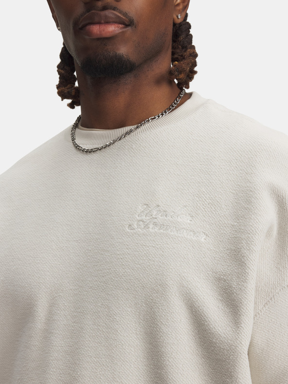 Under Armour Hanorac pentru bărbați Under Armour UA Icon Rev Terry Crew-WHT