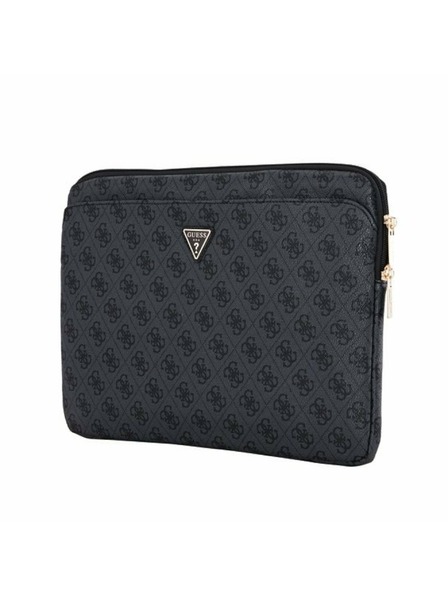 Guess Guess PU 4G Triangle Logo Husă pentru Laptop 14" Negru