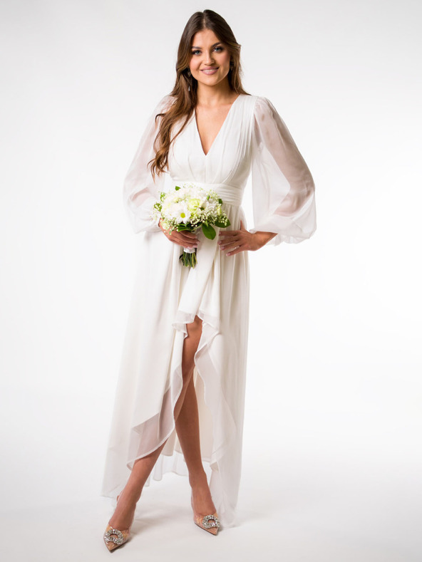 Edoti Rochii maxi albe SELENA