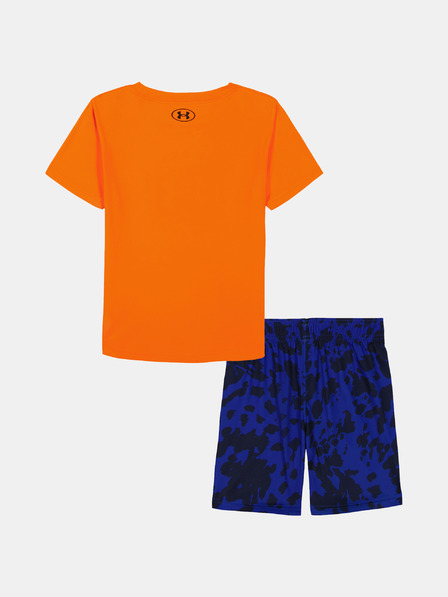Under Armour Set pentru băieți Under Armour UA TECH PRINTED SS SHORT SET-ORG