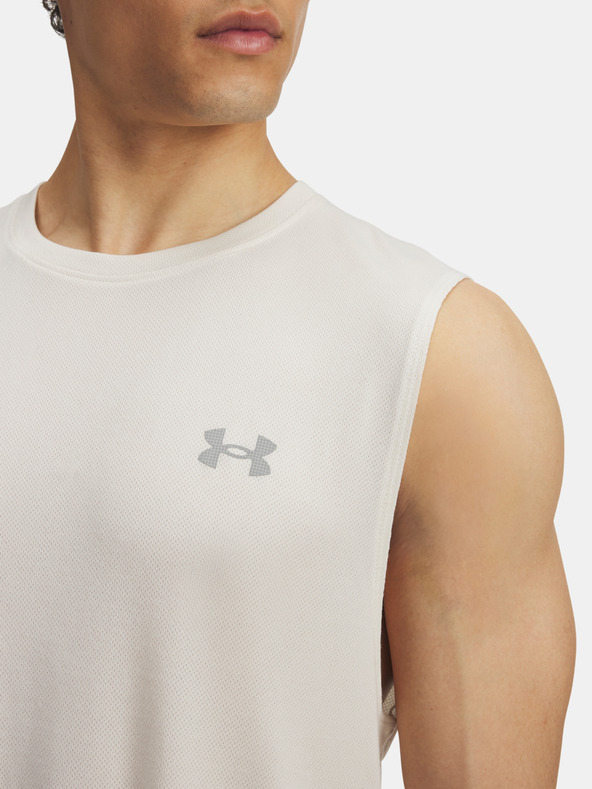 Under Armour Maiou bărbătesc Under Armour UA TRAIL RUN LAUNCH TANK-BRN
