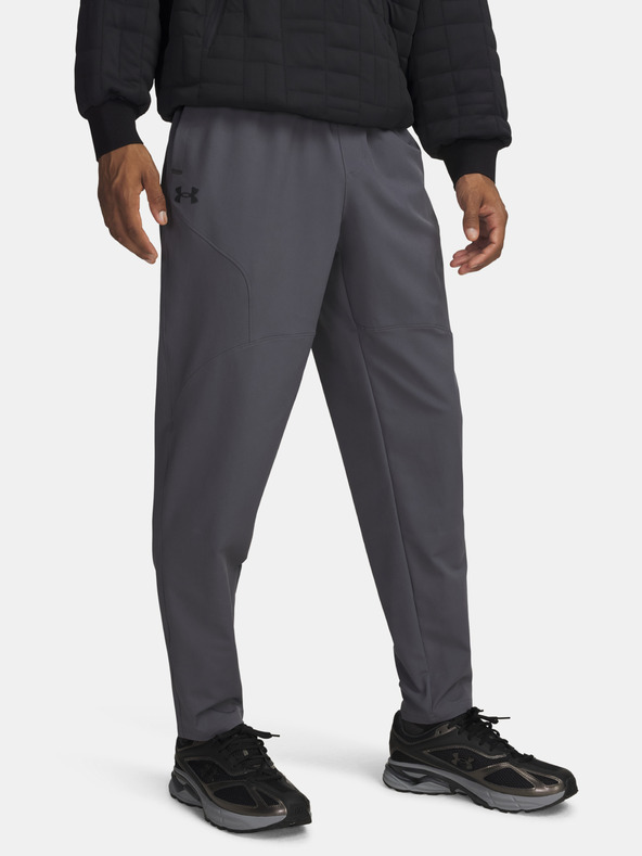 Under Armour Pantaloni sport pentru bărbați Under Armour UA Unstoppable Tapered Pants-GRY