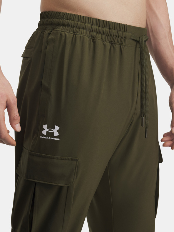 Under Armour Pantaloni sport bărbați Under Armour UA Vibe Woven Cargo Pants-GRN