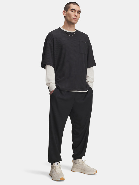 Under Armour Pantaloni de trening Under Armour UA Rival Waffle Jogger-BLK