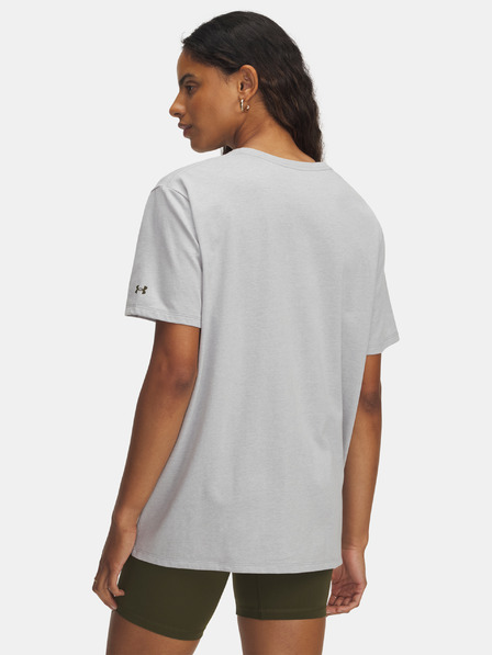 Under Armour Tricou damă Under Armour Rival OS Campus Tee-GRY