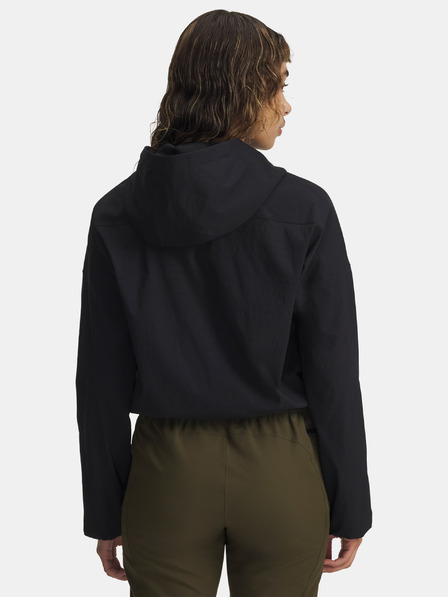 Under Armour Jachetă pentru femei Under Armour Unstoppable Woven Rstop LS-BLK