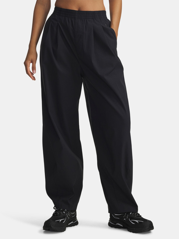 Under Armour Pantaloni sport pentru femei Under Armour UA Unstoppable Wvn Pleat Pt