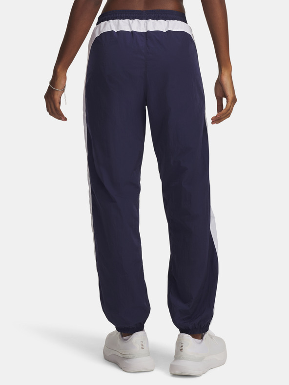 Under Armour Pantaloni sport pentru femei Under Armour UA Icon Crinkle Pant-BLU