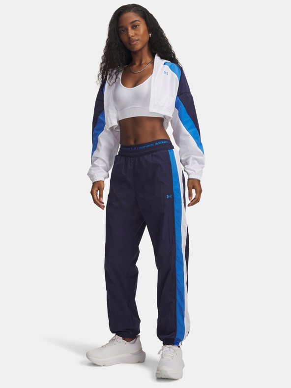 Under Armour Pantaloni sport pentru femei Under Armour UA Icon Crinkle Pant-BLU