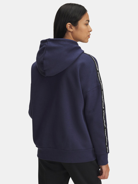 Under Armour Hanorac damă Under Armour Icon Fleece Taped Hdy-BLU