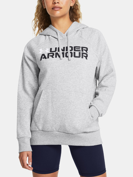 Under Armour Hanorac Under Armour Rival Fleece Wordmark, pentru femei