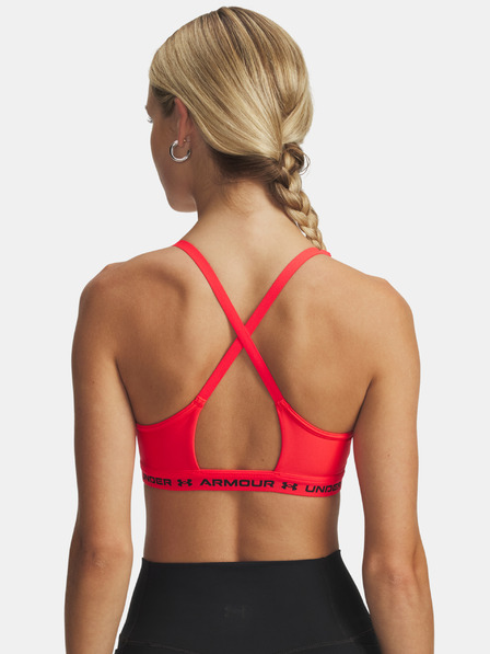 Under Armour Sutien pentru femei Under Armour UA Crossback Low Bra-RED