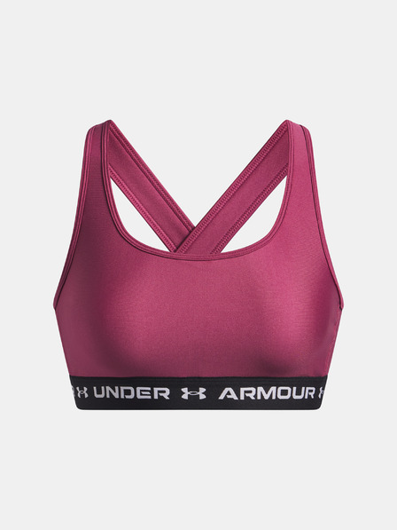 Under Armour Sutien pentru femei Under Armour Crossback Mid Bra-RED