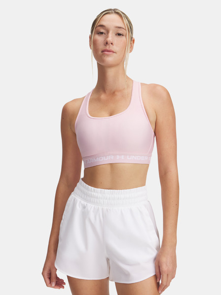 Under Armour Sutien pentru femei Under Armour Crossback Mid Bra-PNK